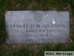 Ernest H. M. Solomon