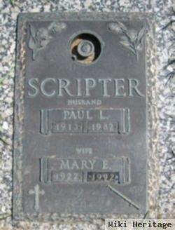 Mary E Scripter