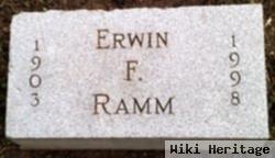 Erwin F Ramm