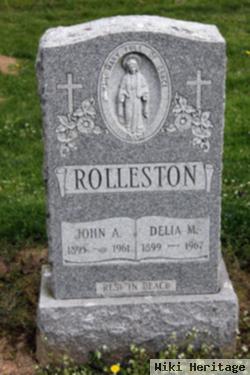Delia M Rolleston