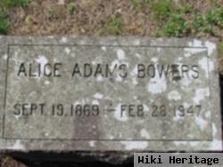 Alice Adams Bowers