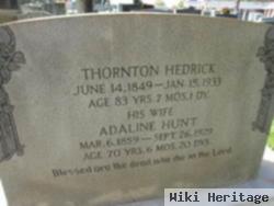 Thornton Hedrick