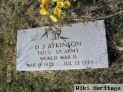 D. J. Atkinson