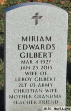 Miriam Edwards Gilbert