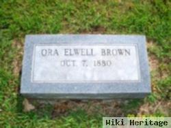 Florence Ora Elwell Brown