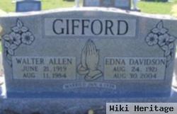 Edna Earl Davidson Gifford