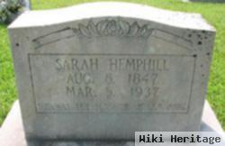 Sarah A Burke Hemphill