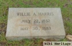 Willie A Harris