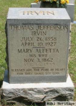 Thomas Jefferson Irvin