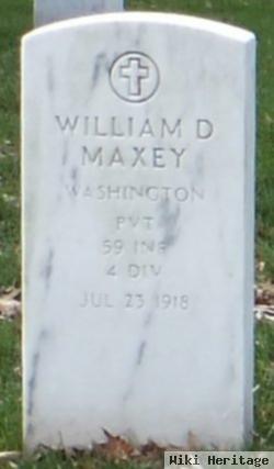 Pvt William D Maxey