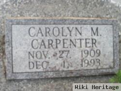 Carolyn M Carpenter