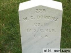 Pvt William C Dorkins