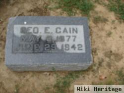 George E Cain