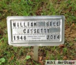 William Bruce "bill" Cassetty