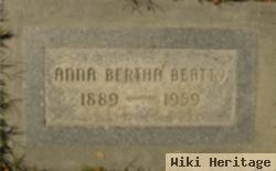 Anna Bertha Wank Beatty