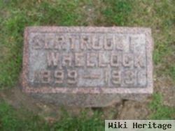 Gertrude F Welch Wheelock