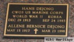 Allene Bernice Dejong