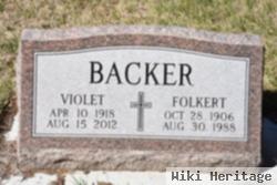 Folkert K Backer