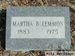 Martha B Lemmon