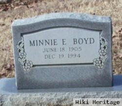 Minnie E. Boyd