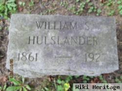 William S. Hulslander