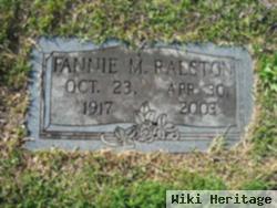 Fannie M. Ralston