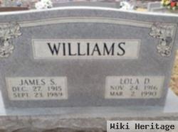 James S Williams