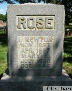 Isaac Newton Rose