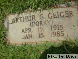 Arthur G "porky" Geiger