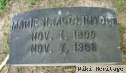 Martha Marie Hicks Mcclintock