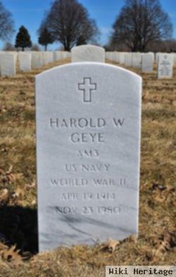 Harold W Geye