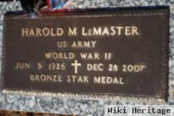 Harold M. Lemaster