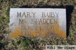 Mary Ruby Mcspadden