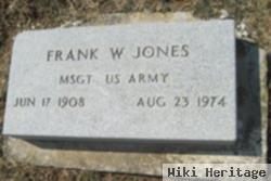 Msgt Frank W Jones