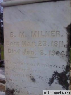 Benjamin Moseley Milner