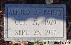 Alfred Lorenzo "lo" Bailey