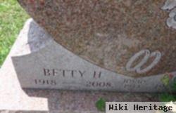 Elizabeth H. "betty" Spohr Anderson