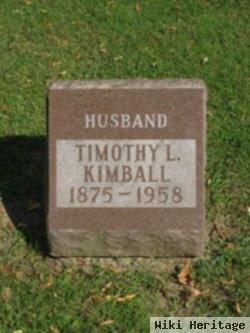 Timothy L Kimball