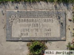 Barbara Sue Mays Jabs