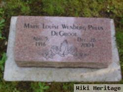 Marie Louise Wenberg Preus Degroot