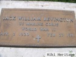 Jack William Bevington