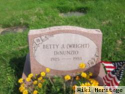 Betty J Wright Dinunzio