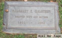 Margaret E Halstrum