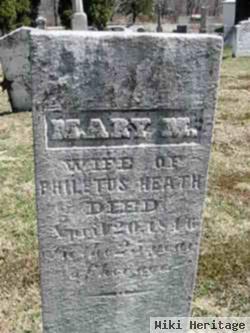 Mary M Heath