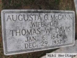 Augusta C Mccann Davis