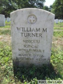 William M Turner