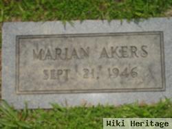 Marian Akers