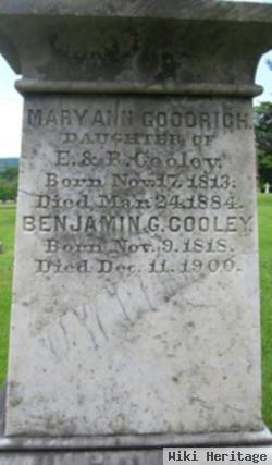 Benjamin G Cooley