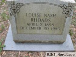 Louise Nash Rhoads