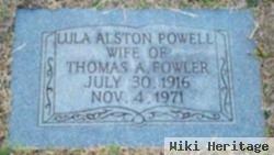 Lula Alston Fowler